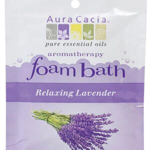 Comprar aura cacia foam bath relaxing lavender -- 2. 5 oz preço no brasil bath & body care bath salts & soaks beauty & personal care bubble bath suplementos em oferta suplemento importado loja 63 online promoção -