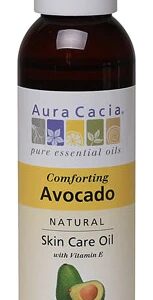 Óleo de Abacate Aura Cacia para Pele Natural - 118ml - Hidratação e Nutrição Profunda