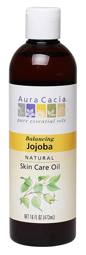 Óleo de Jojoba Aura Cacia Puro 473ml para Cuidados Naturais com a Pele