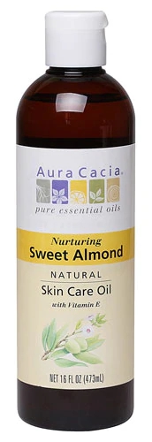 Óleo de Amêndoas Doces Aura Cacia Natural Skin Care - 473ml