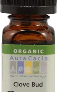 Óleo Essencial de Cravo Orgânico Aura Cacia 7.4ml - Aromaterapia Pura