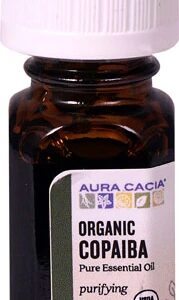 Óleo Essencial Orgânico Puro Copaíba Aura Cacia 7.4ml - Bem-Estar Natural