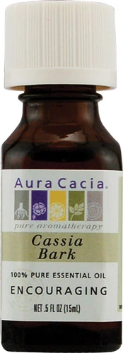 Aura Cacia 100% Pure Essential Oil Cassia Bark -- 0.5 fl oz