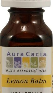 Óleo Essencial de Melissa Aura Cacia em Óleo de Jojoba 14.7ml - Alívio e Bem-Estar Natural