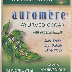 Comprar auromere ayurvedic bar soap vanilla neem -- 2. 75 oz preço no brasil body systems, organs & glands herbs & botanicals liver health suplementos em oferta suplemento importado loja 299 online promoção -