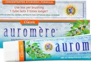 Comprar auromere ayurvedic herbal toothpaste classic -- 4. 16 oz preço no brasil beauty & personal care oral hygiene personal care suplementos em oferta toothpaste suplemento importado loja 1 online promoção -