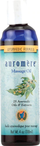 Óleo de Massagem Ayurvédico Auromere 118ml - Bem-Estar e Renovação Corporal