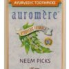Comprar auromere ayurvedic neem picks -- 100 toothpicks preço no brasil beauty & personal care cleanser cleansing wipes & towelettes facial skin care suplementos em oferta suplemento importado loja 3 online promoção -