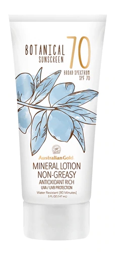 Protetor Solar Mineral Australian Gold Botanical 70 FPS - 148ml (FPS 70)