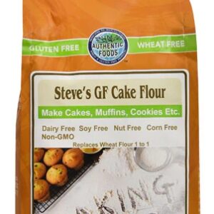 Comprar authentic foods steve's gluten free cake flour -- 3 lbs preço no brasil baking cake mixes food & beverages mixes suplementos em oferta suplemento importado loja 25 online promoção -