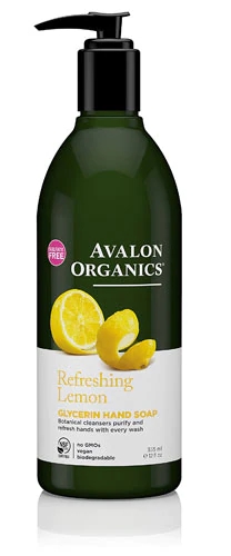 Sabonete Líquido Glicerinado Avalon Organics Limão Refrescante 355ml
