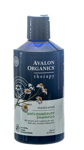 Shampoo Anticaspa Terapêutico Avalon Organics 414ml - Controle e Saúde do Couro Cabeludo