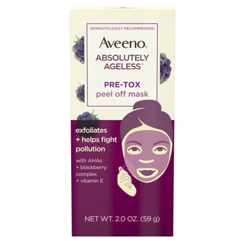 Aveeno Absolutely Ageless Máscara Peel Off Detox 56g - Pele Renovada