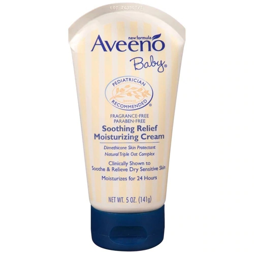 Aveeno Baby Creme Hidratante Calmante Alívio do Ressecamento 141g