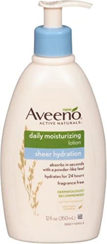 Aveeno Loção Hidratante Diária Sheer Hydration - Hidratação Leve 354ml