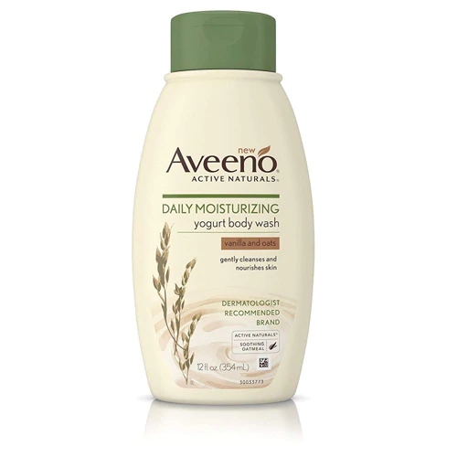 Aveeno Sabonete Líquido Hidratante Iogurte Baunilha e Aveia 354ml