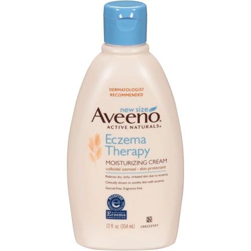 Aveeno Eczema Therapy Creme Hidratante 340g - Alívio para Pele Sensível