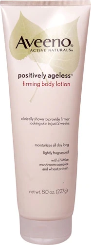 Aveeno Positively Ageless Loção Firmadora Corporal 236ml - Pele Visivelmente Firme e Radiante