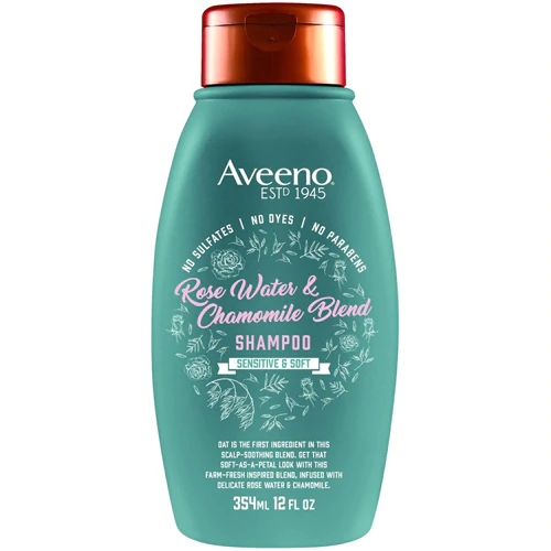 Aveeno Rose Water & Chamomile Blend Shampoo -- 12 fl oz
