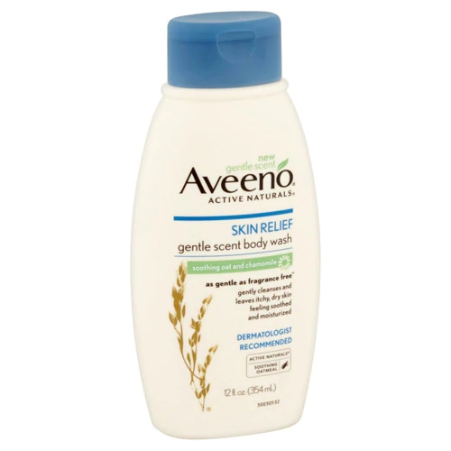 Sabonete Líquido Aveeno Skin Relief 354ml: Alívio Suave com Aveia e Camomila
