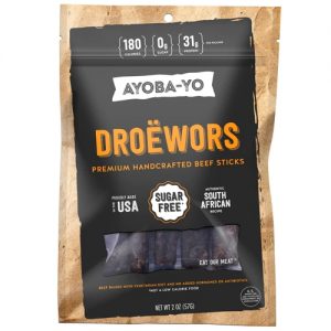 Comprar ayoba-yo droewors beef air-dried sticks -- 2 oz preço no brasil casa e produtos alimentícios jerky lanche produtos alimentícios suplemento importado loja 33 online promoção - 7 de julho de 2022