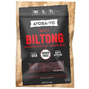 Comprar ayoba-yo spicy biltong grass-fed beef snack -- 2 oz preço no brasil casa e produtos alimentícios jerky lanche produtos alimentícios suplemento importado loja 71 online promoção - 7 de julho de 2022