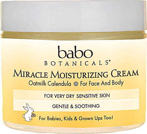 Creme Hidratante Babo Botanicals Miracle 57g: Aveia e Calêndula para Rosto e Corpo