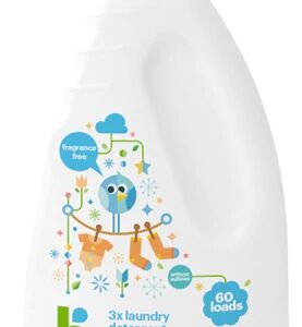 Detergente Líquido Babyganics 3X Hipoalergênico Sem Fragrância 1774ml