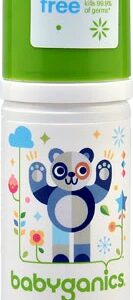 Higienizador de Mãos Espuma Babyganics Sem Álcool e Sem Fragrância 49g