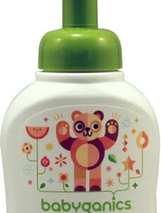 Higienizador de Mãos Espumante sem Álcool Babyganics Tangerina 250ml