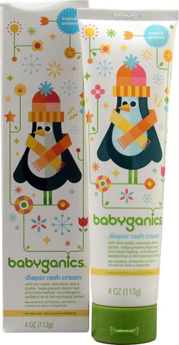 Creme para Assaduras Babyganics - 113g - Pele Suave e Protegida