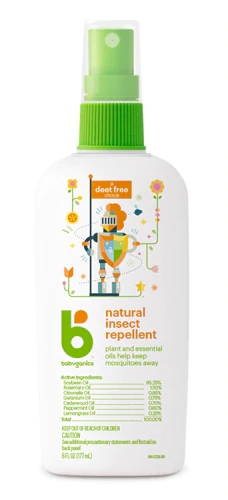 Repelente Natural Babyganics para Bebês e Família - 177ml
