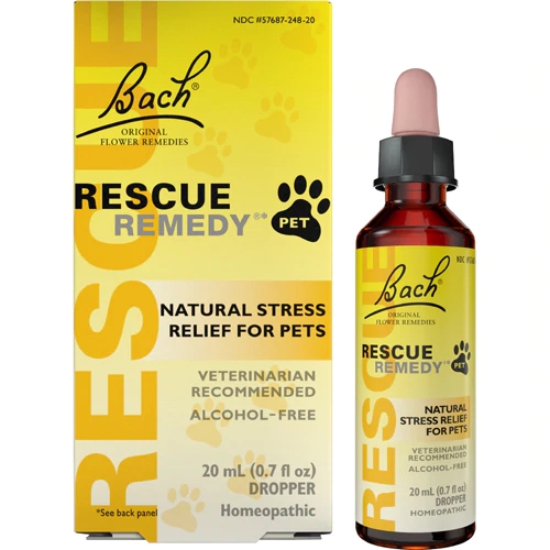 Rescue Remedy Essência Floral para Cães e Gatos - Alívio do Estresse 10ml