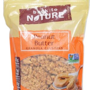 Back To Nature Granola Clusters 10G Protein Peanut Butter -- 11 oz
