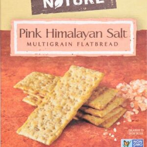 Back To Nature Multigrain Flatbread Crackers Pink Himalayan Salt -- 5.5 oz