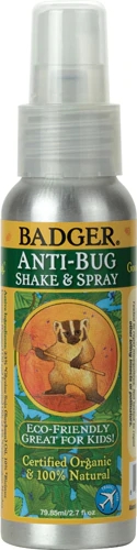 Repelente Natural Badger Anti-Bug Shake & Spray 80ml - Proteção Eficaz e Segura