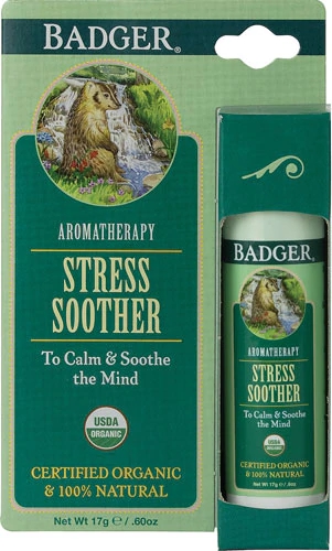 Badger Aromatherapy Stress Soother -- 0.6 oz