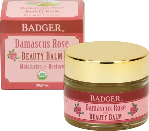 Balm Orgânico Badger Rosa Damascena 28g: Hidratação e Nutrição para Pele Radiante