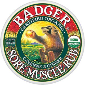 Comprar badger organic sore muscle rub cayenne & ginger -- 2 oz preço no brasil herbs & botanicals pain suplementos em oferta suplemento importado loja 1 online promoção -