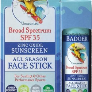 Comprar badger spf 35 plus sunscreen all season face stick unscented -- 0. 65 oz preço no brasil food & beverages salt seasonings & spices suplementos em oferta suplemento importado loja 273 online promoção -