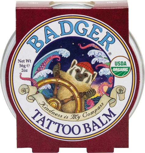 Balm para Tatuagem Badger 57g: Cuidados Naturais e Proteção para Sua Arte