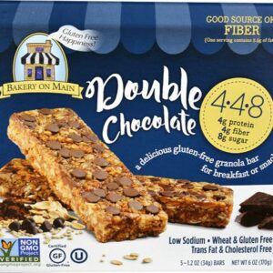 Comprar bakery on main gluten free granola bars double chocolate -- 5 bars preço no brasil bars food & beverages granola bars suplementos em oferta suplemento importado loja 7 online promoção -