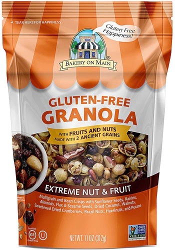 Granola Sem Glúten Bakery On Main Extreme Nut & Fruit 312g - Energia e Sabor Natural
