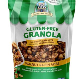 Comprar bakery on main gluten free granola walnut raisin apple -- 11 oz preço no brasil food & beverages granola snacks suplementos em oferta suplemento importado loja 19 online promoção -