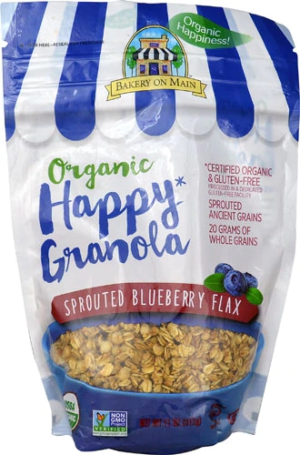 Bakery On Main Granola Orgânica Mirtilo e Linhaça Germinada Sem Glúten 312g