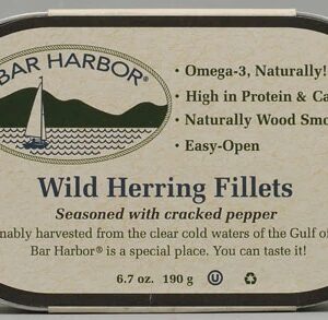 Comprar bar harbor wild herring fillets with cracked pepper -- 6. 7 oz preço no brasil food & beverages herring seafood suplementos em oferta suplemento importado loja 3 online promoção -