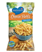 Barbara's Cheese Puffs Originais - Salgadinho de Queijo 198g