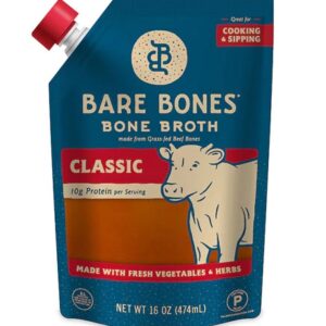 Comprar bare bones bone broth paleo grassfed beef classic -- 16 fl oz preço no brasil bone broth collagen suplementos em oferta vitamins & supplements suplemento importado loja 25 online promoção -
