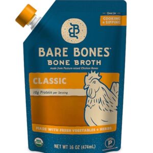 Comprar bare bones bone broth paleo organic chicken classic -- 16 fl oz preço no brasil bone broth collagen suplementos em oferta vitamins & supplements suplemento importado loja 23 online promoção -