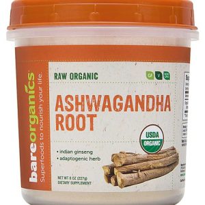 Comprar bareorganics aswagandha root powder raw -- 8 oz preço no brasil body systems, organs & glands herbs & botanicals liver health suplementos em oferta suplemento importado loja 11 online promoção -